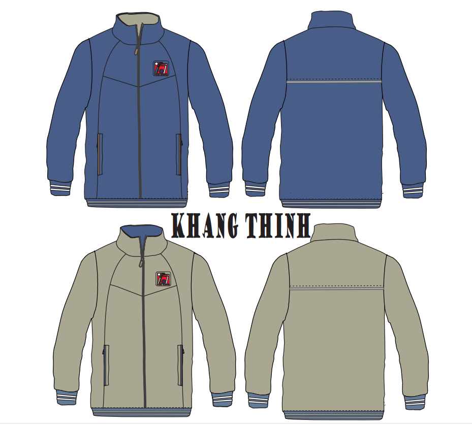 MẪU THIẾT KẾ ÁO KHOÁC 014